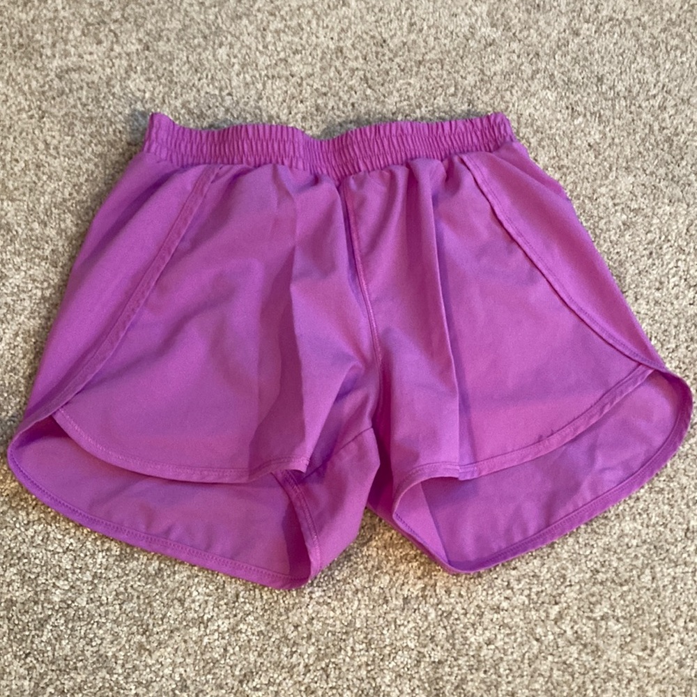 Purple girls all in motion shorts size XL(14/16)